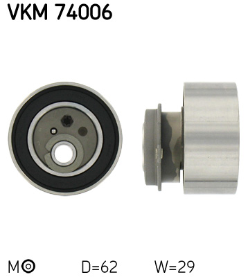 Rullo tenditore, Cinghia dentata - VKM 74006 SKF